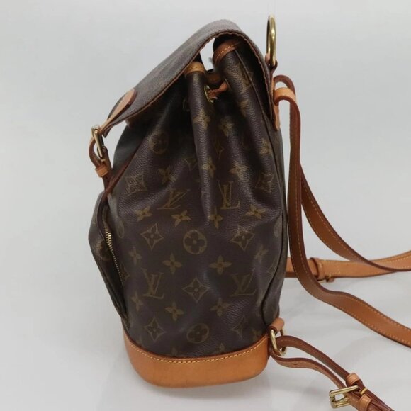 LOUIS VUITTON Monogram Montsouris MM Backpack M51136 LV Auth BA5166 - Picture 6 of 16